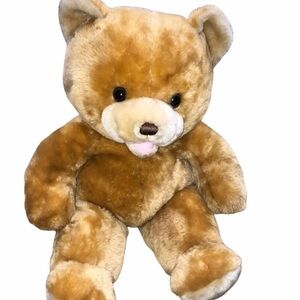 Cuddle Wit large vintage 1994 teddy bear plush 

Has 1994 on bottom of both feet
